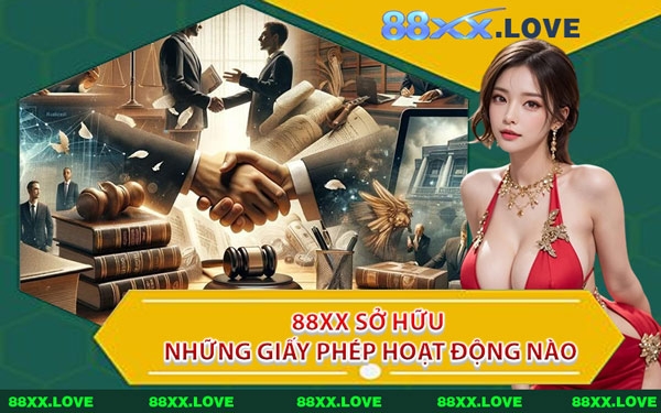88XX Sở Hữu Những Giấy Phép Hoạt Động Nào